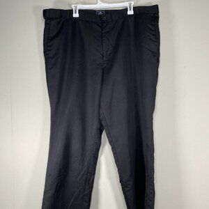 Dockers D3 CLASSIC FIT Chino Pants Men's 44 x 32 High Rise Black Casual